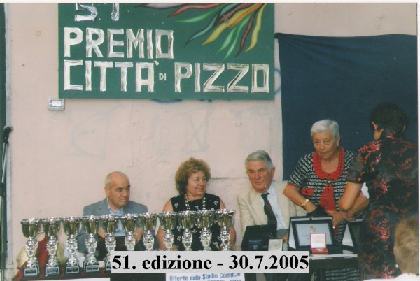 Luigi Tallarico, Mara Albonetti,  sen. Antonio Murmura, Diana Musolino 